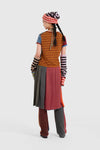 YANYAN KNITS 2025 Fall/Winter Collection - Brimless Knit Hat (YYK-YYW23-1552-PIN, Two-tone Pink)